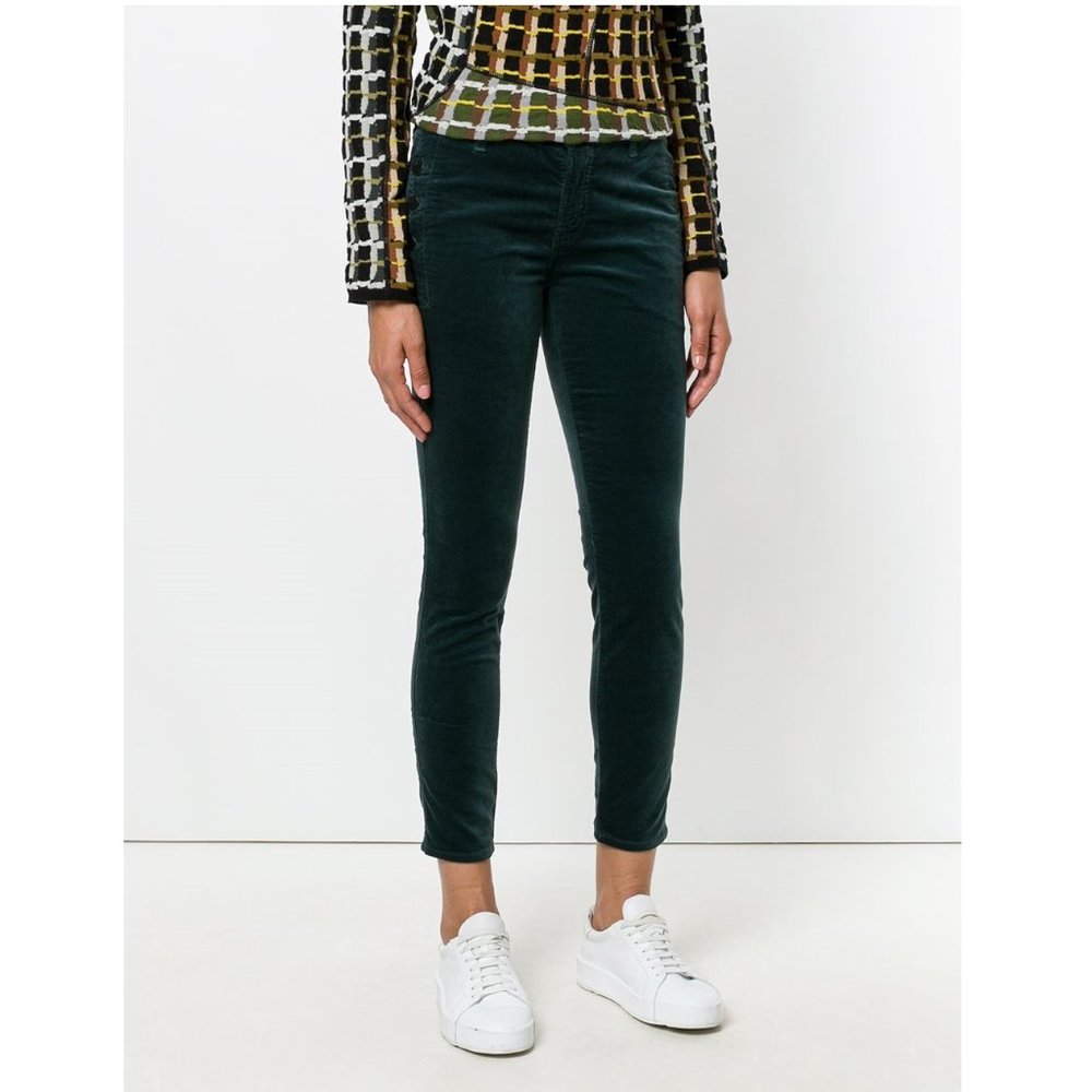 NWT J BRAND Zion Mid Rise Velvet Skinny Jeans